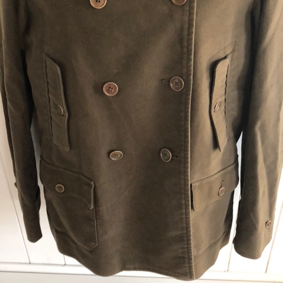 Lauren Ralph Lauren Olive Green Double Breasted - Picture 4 of 6